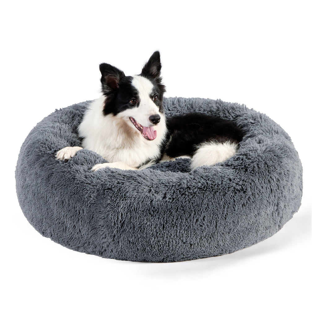 Calming Donut Bed for Dogs and Cats
