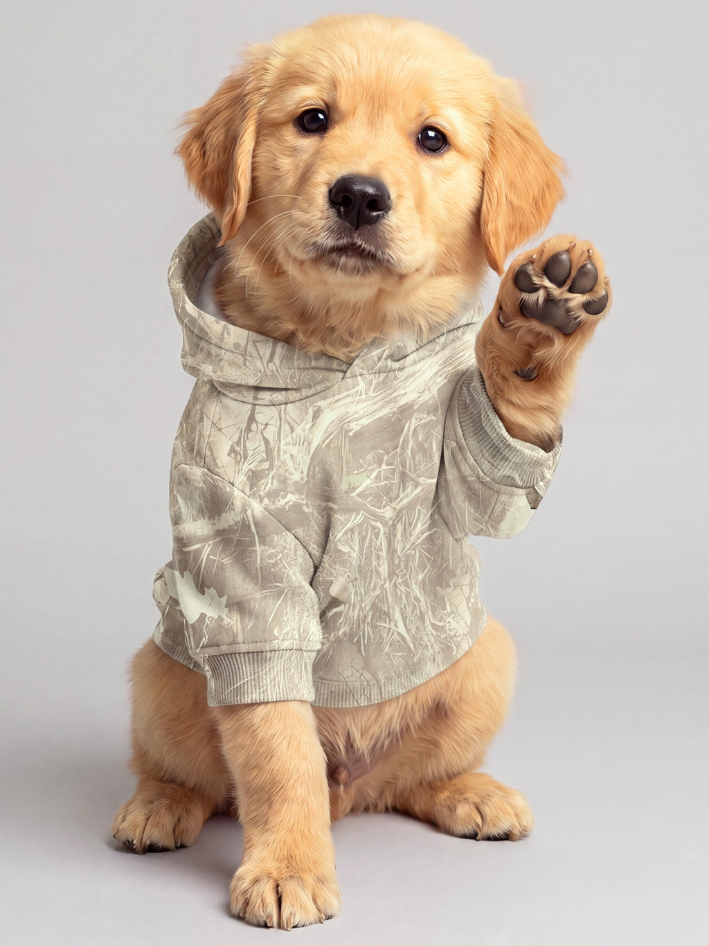 Camo Paw Hoodie