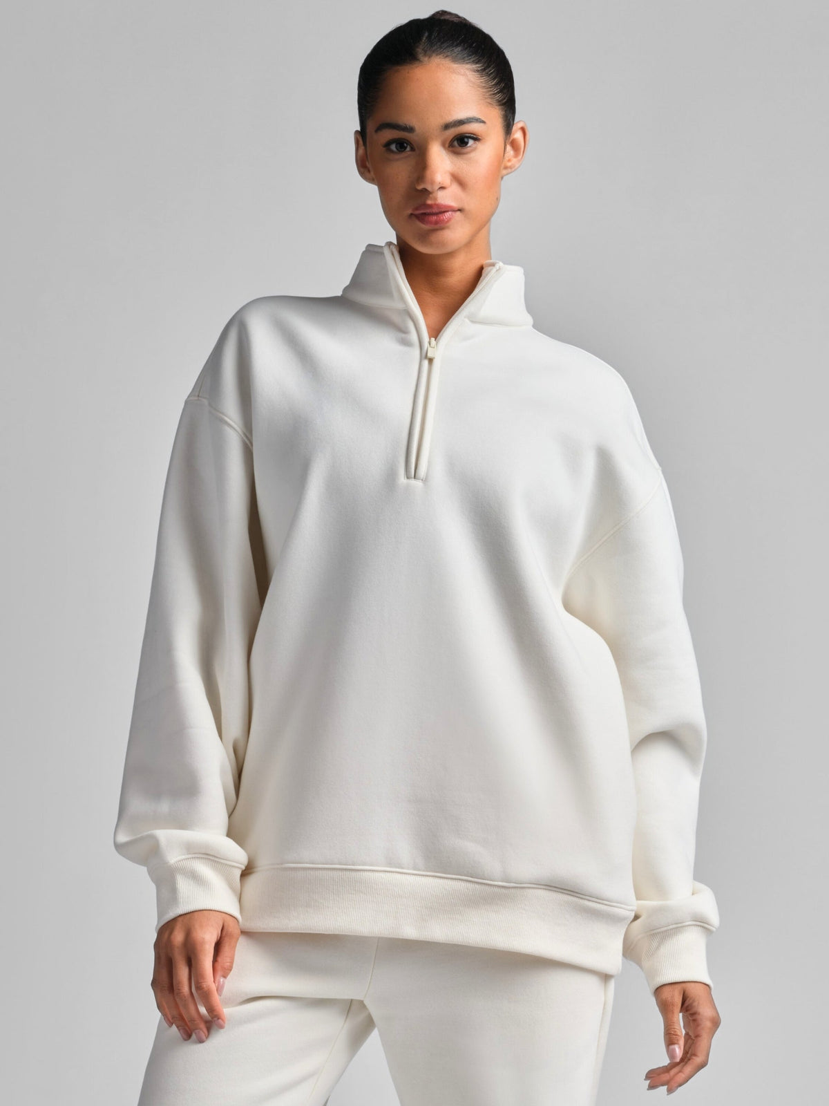 Basic Quarter Zip Mock Neck - Pre Order