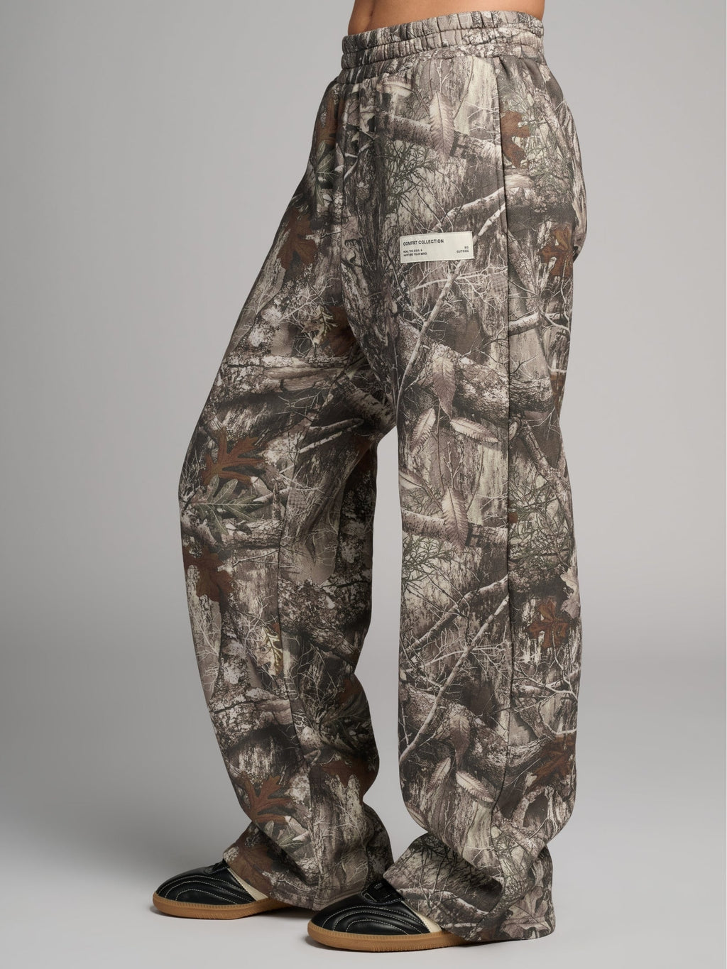 Camo Straight Leg Sweatpants