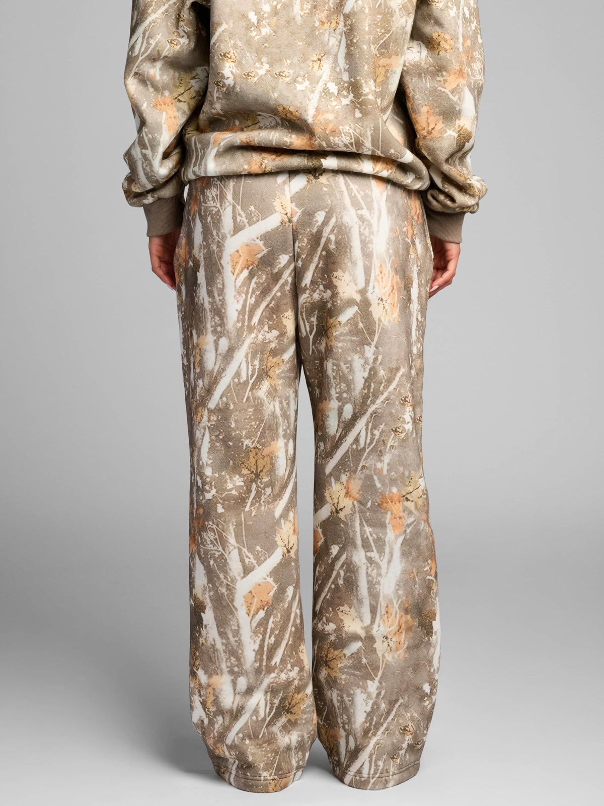 Camo Straight Leg Sweatpants