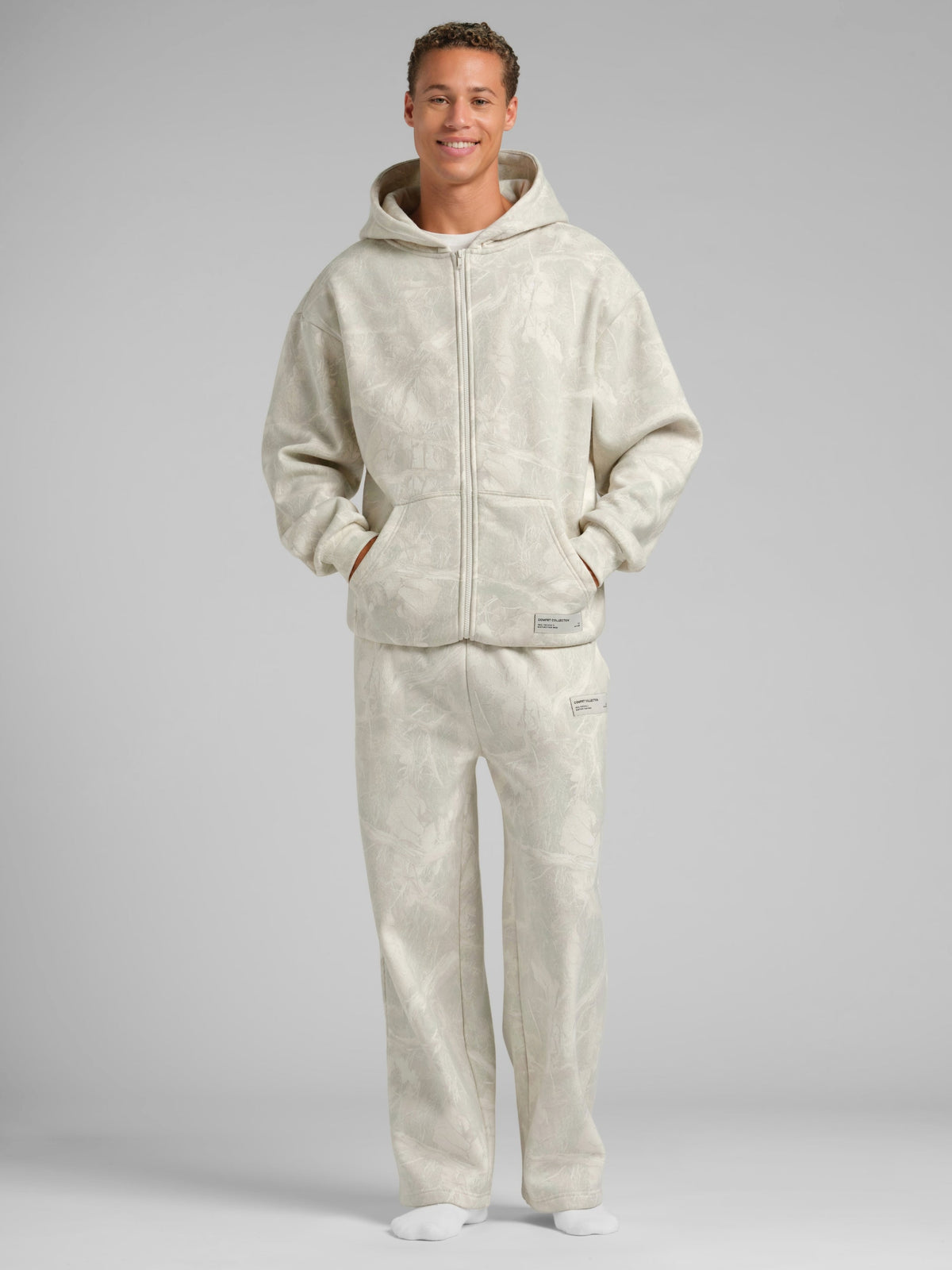 Camo Straight Leg Sweatpants