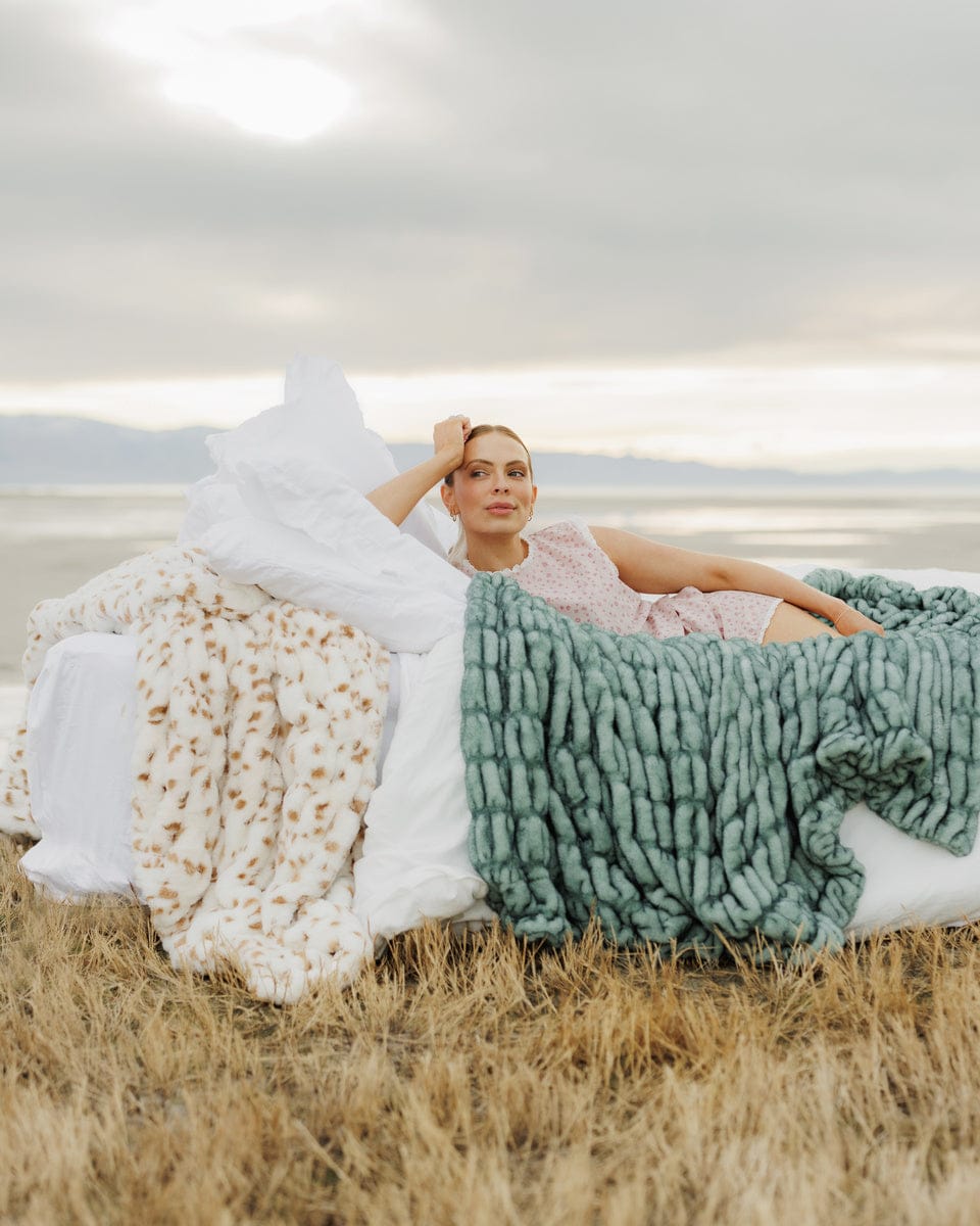 Hugs Jade Blanket